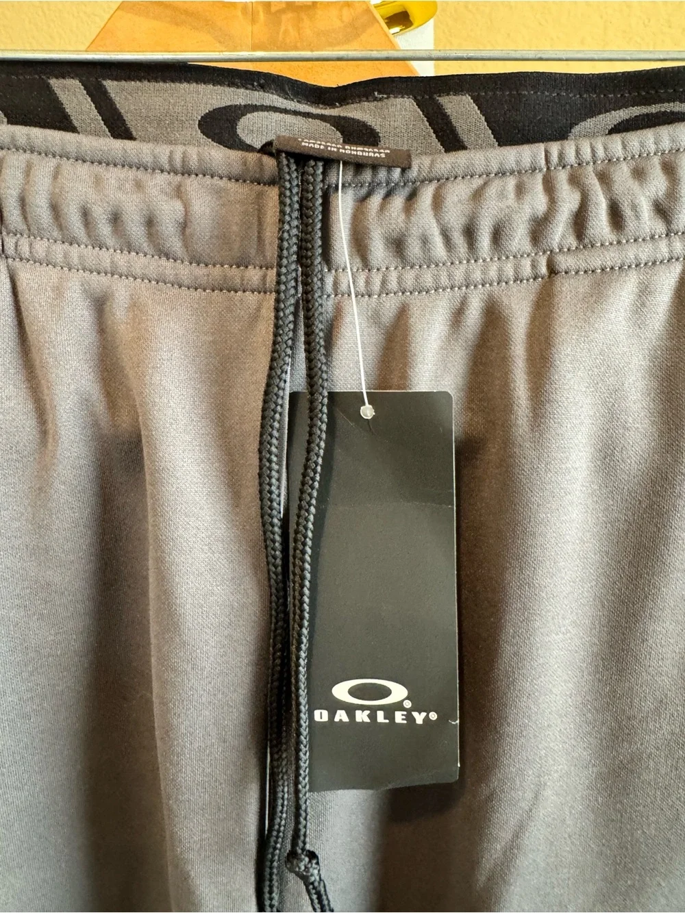 NWT Oakley Men L Gray Team Issue ENDURO PANT Sweatpants Joggers